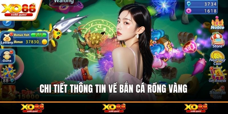 Chi tiết thông tin về bắn cá rồng vàng